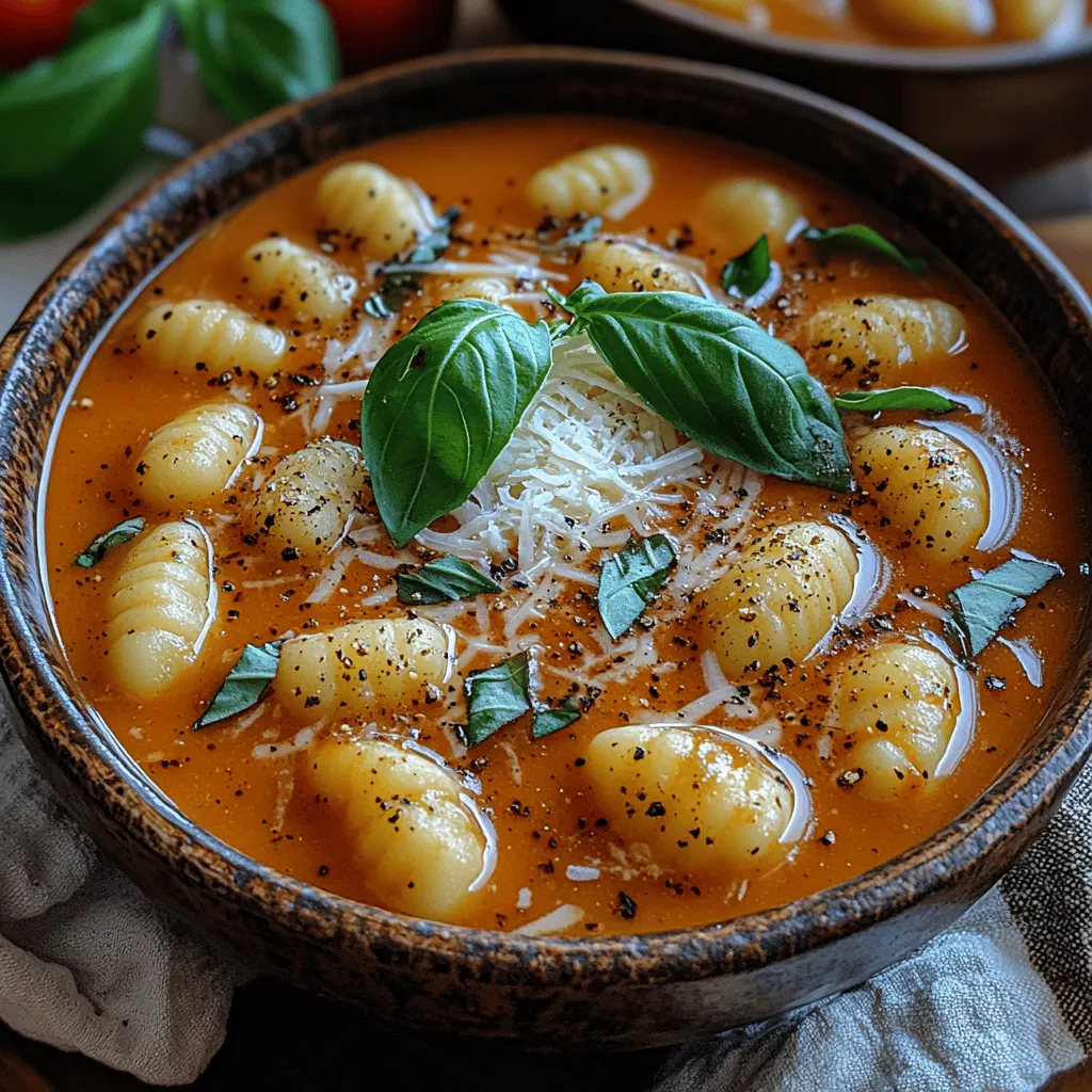 Gemütlichkeit und Genuss sind oft die Schlüssel zu einem gelungenen Abendessen, besonders an kühlen Tagen. Die cremige Tomaten-Gnocchi-Suppe ist ein wunderbares Gericht, das nicht nur einfach zuzubereiten ist, sondern auch voller Geschmack und Wärme steckt. Diese Suppe bringt die Aromen der italienischen Küche direkt auf Ihren Tisch und ist perfekt für ein schnelles Abendessen oder ein gemütliches Sonntagsessen. In diesem Artikel werden wir die einzelnen Schritte zur Zubereitung dieser köstlichen Suppe detailliert durchgehen, sodass Sie sie ganz einfach nachkochen können.