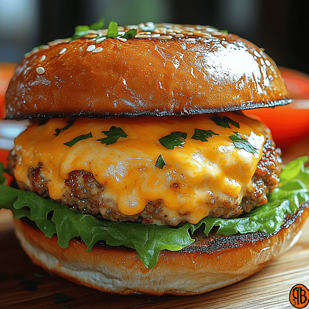 Die Cheddargefüllten Hähnchenfrikadellen sind eine köstliche und saftige Variante des klassischen Burgers, die sowohl bei Familienessen als auch bei Grillabenden begeistert. Dieses Rezept kombiniert die zarten Aromen von Hühnerfleisch mit dem herzhaften, schmelzenden Geschmack von scharfem Cheddar. Die Frikadellen sind nicht nur einfach zuzubereiten, sondern bieten auch durch die Käsefüllung ein unvergleichliches Geschmackserlebnis, das sowohl Kinder als auch Erwachsene ansprechen wird. In diesem Artikel werden wir die einzelnen Schritte der Zubereitung detailliert durchgehen und Ihnen wertvolle Informationen zu den Zutaten sowie Variationsmöglichkeiten bieten.