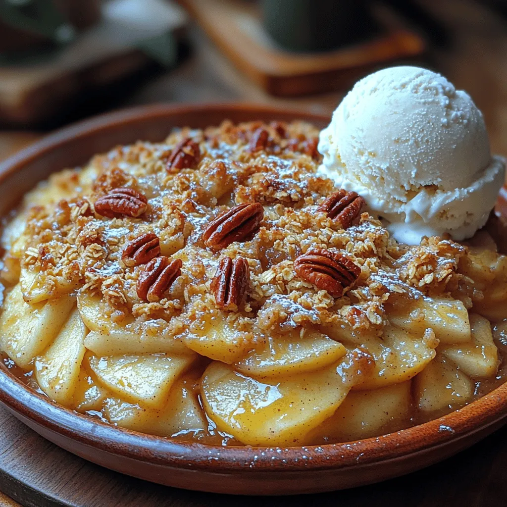 Die Wahl der Zutaten spielt eine entscheidende Rolle für den Geschmack und die Textur Ihres Apfel-Crumble. Hier sind die Hauptbestandteile, die Sie benötigen:
