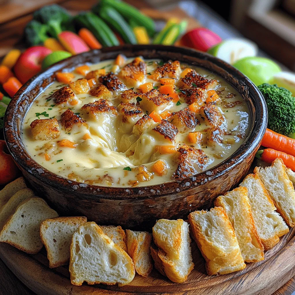 Die Wahl der Käsesorten ist entscheidend für den Geschmack Ihres Fondues. In diesem Rezept verwenden wir den nussigen Gruyère-Käse und den milden Emmental-Käse – zwei Klassiker, die sich perfekt ergänzen.