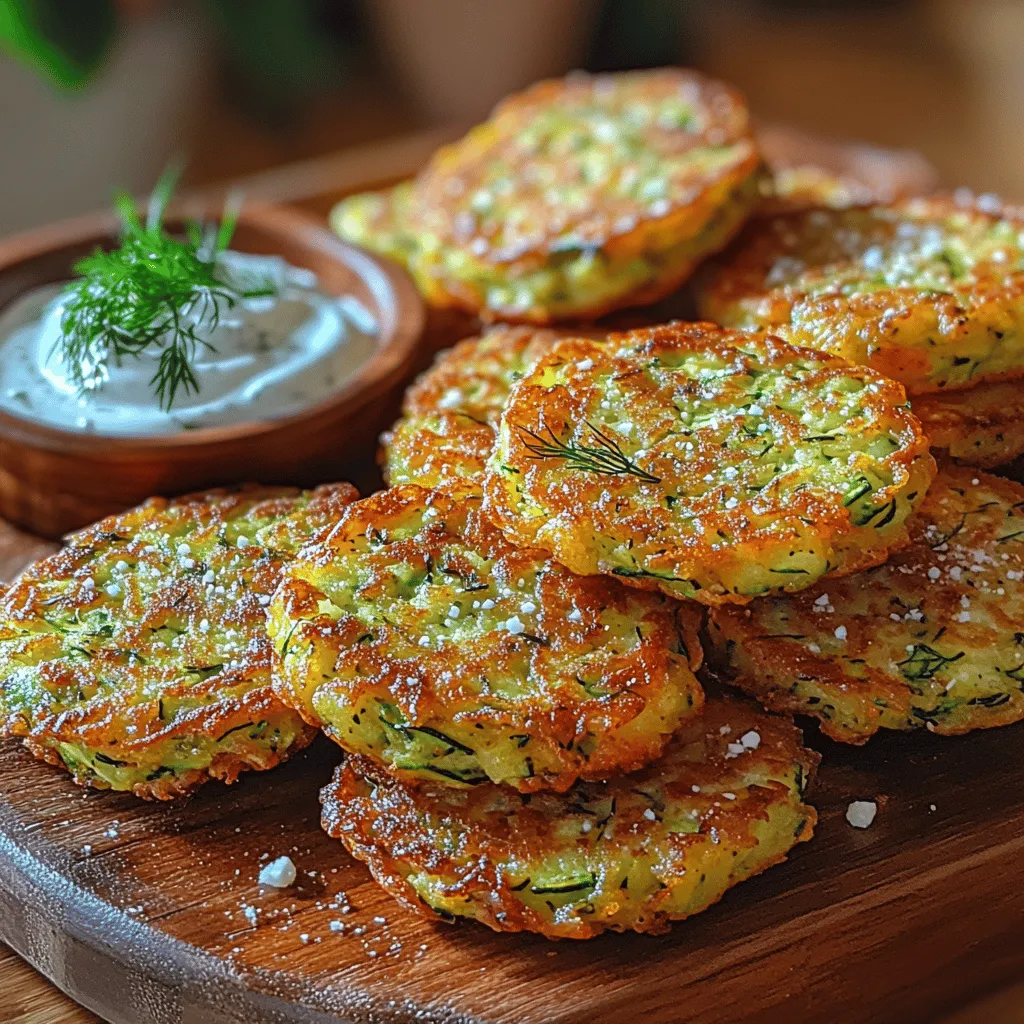 Zucchini-Fritter sind ein wunderbares Gericht, das sowohl als Snack als auch als Beilage zu einer Vielzahl von Gerichten serviert werden kann. Die Kunst der Zubereitung dieser knusprigen Leckerbissen liegt nicht nur in der Auswahl der richtigen Zutaten, sondern auch in der perfekten Zubereitungstechnik. In diesem Rezept werden wir Ihnen zeigen, wie Sie köstliche Zucchini-Fritter zubereiten, die mit einem aromatischen Knoblauchdip serviert werden. Diese frittierten Köstlichkeiten sind nicht nur schmackhaft, sondern auch eine großartige Möglichkeit, um mehr Gemüse in Ihre Ernährung einzubauen.