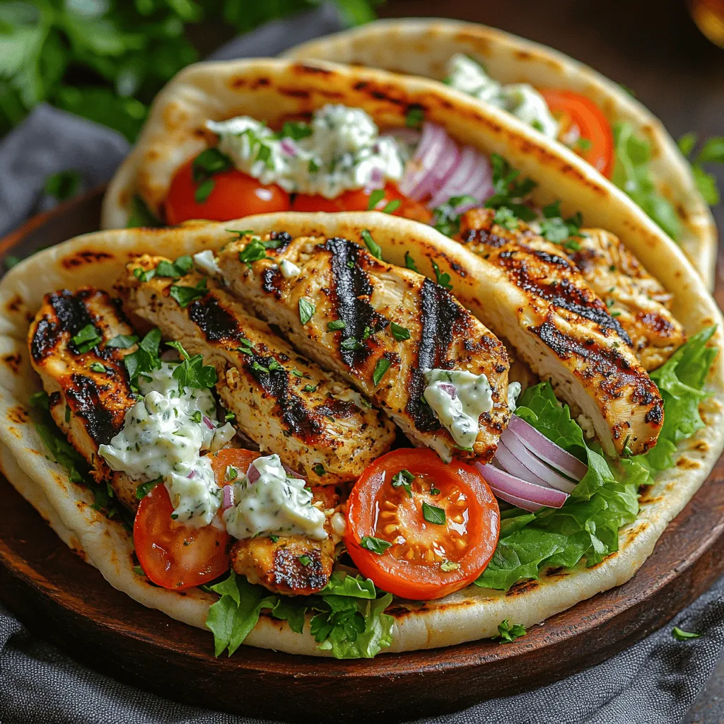 Die würzigen griechischen Hähnchen-Pita-Taschen sind nicht nur ein köstliches Gericht, sondern auch ein fester Bestandteil der mediterranen Küche, die für ihre frischen Zutaten und ausgewogenen Aromen bekannt ist. Dieses Rezept vereint zartes, mariniertes Hähnchen mit einer cremigen Tzatziki-Sauce und knackigem Gemüse, alles verpackt in einem warmen Pita-Brot. Ideal für ein schnelles Mittagessen oder ein entspanntes Abendessen, bietet dieses Gericht eine wunderbare Kombination aus Geschmack und Nährstoffen.