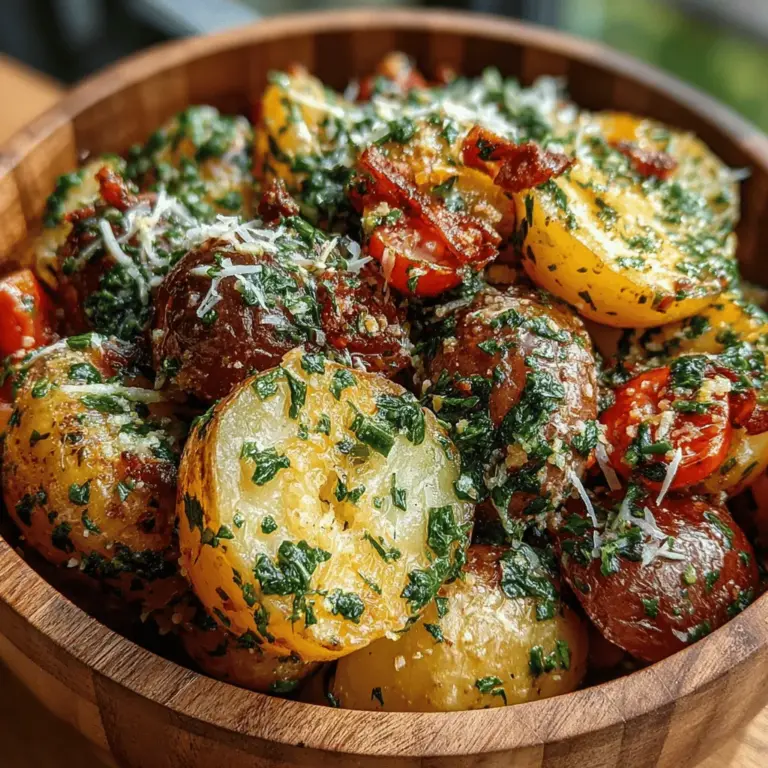 In der Welt der Küche spielt die Frische der Zutaten eine entscheidende Rolle, besonders wenn es um die Zubereitung gesunder und schmackhafter Gerichte geht. Der frische Kräuter-Kartoffelsalat mit Senf-Vinaigrette ist ein perfektes Beispiel dafür, wie einfache, aber hochwertige Zutaten in einem Gericht harmonieren können. Diese Kombination aus zarten Baby-Kartoffeln und einer Vielzahl frischer Kräuter ergibt nicht nur einen visuell ansprechenden Salat, sondern auch einen geschmacklichen Genuss, der sowohl als Beilage als auch als Hauptgericht dienen kann.