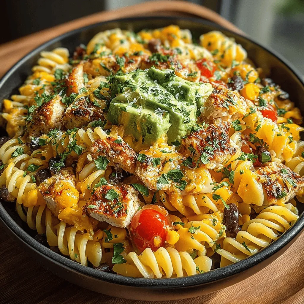 Willkommen zu einem aufregenden Rezept für den Zesty Southwest Chicken Pasta Salad! Dieser köstliche Salat ist eine perfekte Kombination aus frischen Zutaten und würzigen Aromen, die jeden Bissen zu einem Genuss machen. Ob für ein BBQ, ein Picknick im Freien oder einfach als schnelles Mittagessen – dieser Salat ist in jeder Situation ein Hit. Mit seiner bunten Mischung aus Gemüse, zartem Hähnchen und einem erfrischenden Dressing ist er nicht nur ein Augenschmaus, sondern auch eine gesunde Wahl.
