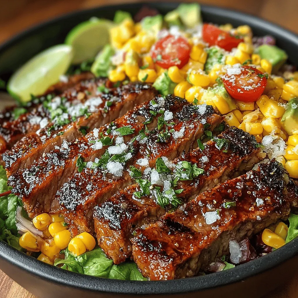 Willkommen zu einem aufregenden Rezept, das perfekt für die warmen Monate geeignet ist: der Sizzlender Sommer Steak & Mais Salsa Salat. Diese köstliche Kombination aus saftigem Ribeye-Steak, frischem Gemüse und einer lebendigen Salsa ist nicht nur äußerst schmackhaft, sondern auch eine hervorragende Option für eine ausgewogene Ernährung. In diesem Gericht treffen Proteine, gesunde Fette und eine Vielzahl von Vitaminen und Mineralstoffen aufeinander, was es zu einer idealen Wahl für ein leichtes Mittagessen oder ein schmackhaftes Abendessen macht.