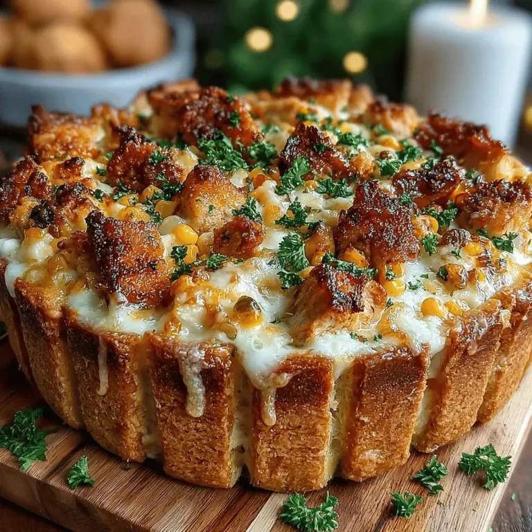 Willkommen zu einem köstlichen Rezept, das nicht nur den Gaumen erfreut, sondern auch einfach und schnell zuzubereiten ist: der Mais-Hühnchen-Genuss-Pie aus der Pfanne. Dieses Gericht kombiniert zarte Hühnerbrust mit süßem Mais und einer cremigen Sauce, alles umhüllt von einem goldbraunen Teig. In der heutigen schnelllebigen Zeit ist es wichtiger denn je, hausgemachte Rezepte in unsere Ernährung zu integrieren. Sie bieten nicht nur eine gesunde Alternative zu Fertiggerichten, sondern ermöglichen auch eine Kontrolle über die verwendeten Zutaten.