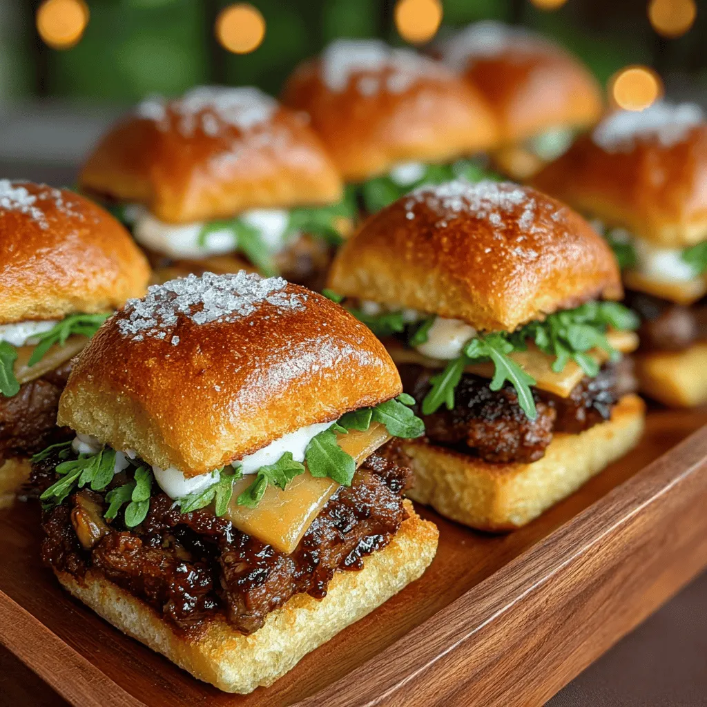 Willkommen zu einem köstlichen Rezept, das nicht nur den Gaumen erfreut, sondern auch gesund ist! Die Herzhafte Mini-Pilz-Swiss-Burger-Slider sind die perfekte Mischung aus Geschmack und Nährstoffen. Diese kleinen Burger sind ideal für Feiern, als Fingerfood oder einfach für ein gemütliches Abendessen mit der Familie. Die Kombination aus saftigem Rinderhackfleisch und aromatischen Pilzen sorgt für ein Geschmackserlebnis, das niemanden enttäuschen wird.