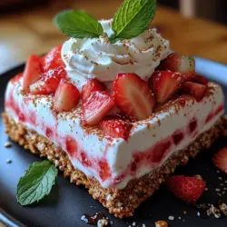 Erdbeeren gehören zu den beliebtesten Früchten in Deutschland und sind bekannt für ihren süßen Geschmack und ihre Vielseitigkeit. Die Kombination von frischen Erdbeeren und Joghurt ist in vielen Desserts zu finden und hat sich über die Jahre als klassisches Duo etabliert. Die Verwendung von Brezeln als Boden gibt diesem Rezept eine interessante und köstliche Note, die es von anderen Desserts abhebt. Dieses Rezept ist einfach zuzubereiten und eignet sich hervorragend für Partys, Grillabende oder als erfrischender Snack an heißen Tagen.