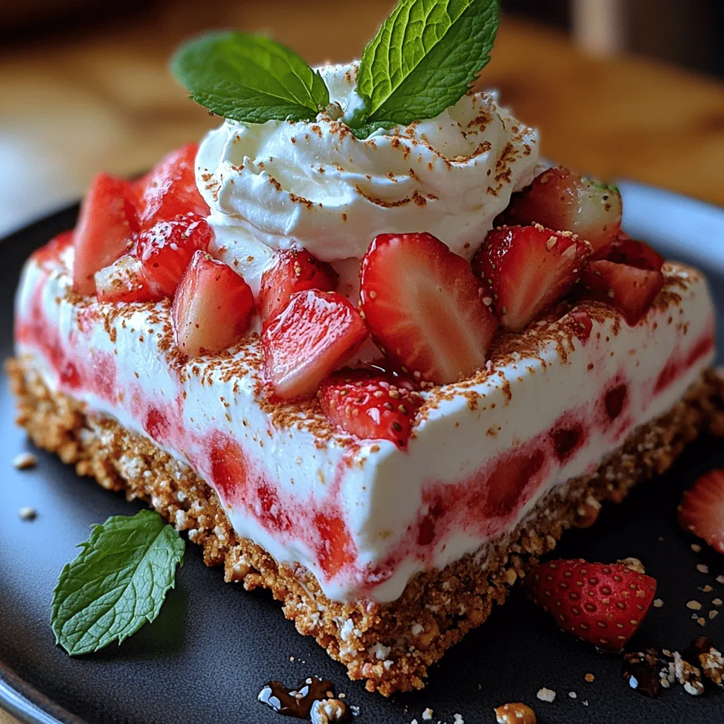 Erdbeeren gehören zu den beliebtesten Früchten in Deutschland und sind bekannt für ihren süßen Geschmack und ihre Vielseitigkeit. Die Kombination von frischen Erdbeeren und Joghurt ist in vielen Desserts zu finden und hat sich über die Jahre als klassisches Duo etabliert. Die Verwendung von Brezeln als Boden gibt diesem Rezept eine interessante und köstliche Note, die es von anderen Desserts abhebt. Dieses Rezept ist einfach zuzubereiten und eignet sich hervorragend für Partys, Grillabende oder als erfrischender Snack an heißen Tagen.